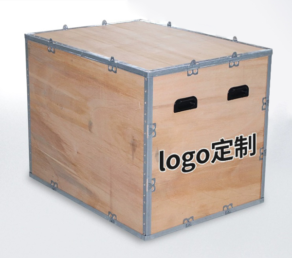 钢边木箱